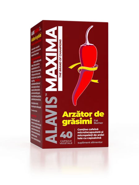 ALAVIS™ MAXIMA FAT BURNER Arzător de grăsimi